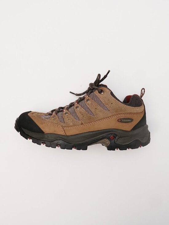 Columbia Men\'s Waterproof Hiking Shoes, Brown Leather, Size 8 main image 6